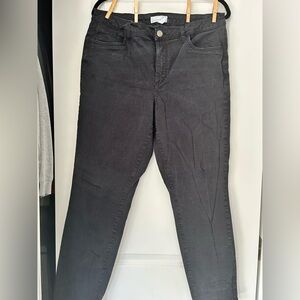LOFT Skinny Black Chinos